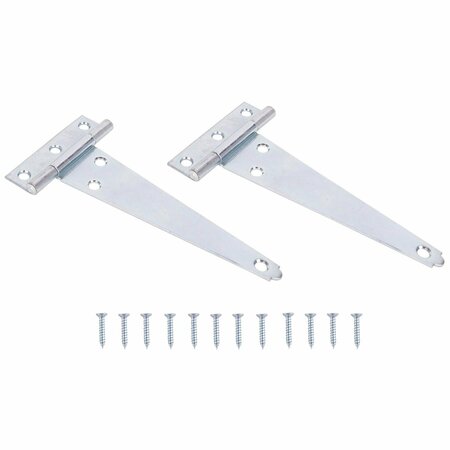 PROSOURCE T-Hinge Ld Steel 6In Zinc Pltd LTH-Z06-C2PS